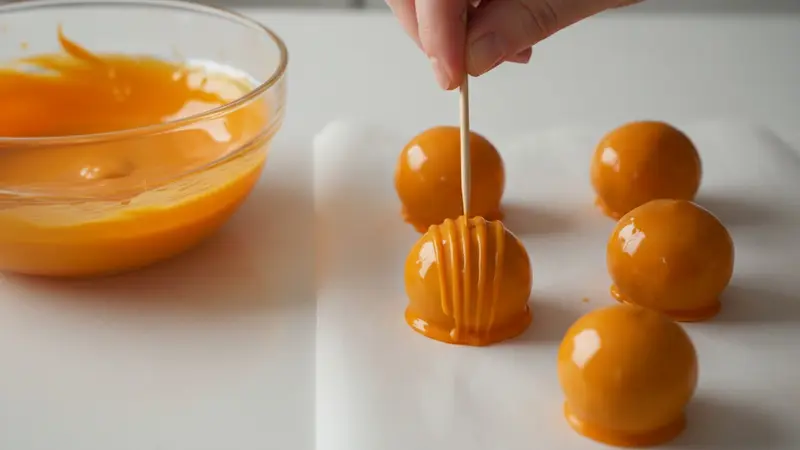 Dip, shape like pumpkins, and set