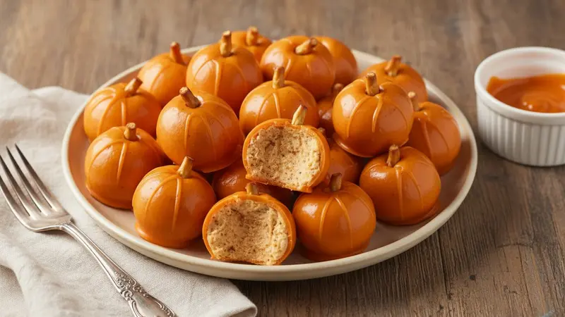 Mini Pumpkin Truffles