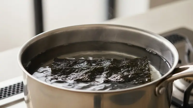 Make a simple kombu dashi