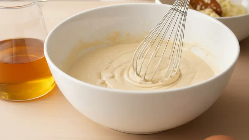 Make the batter (Osaka-style)