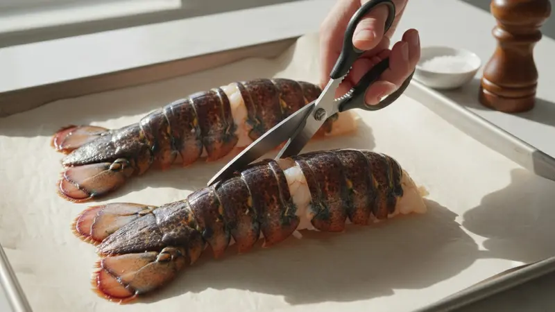Prep lobster tails