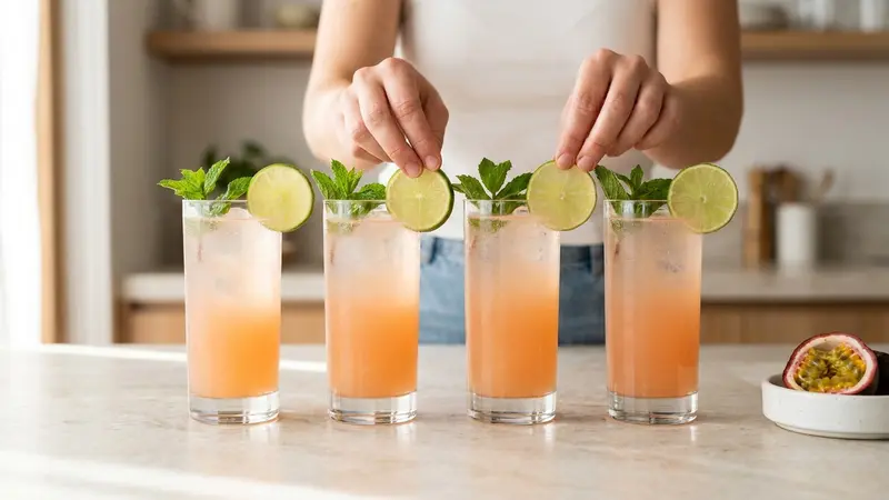 Garnish and serve