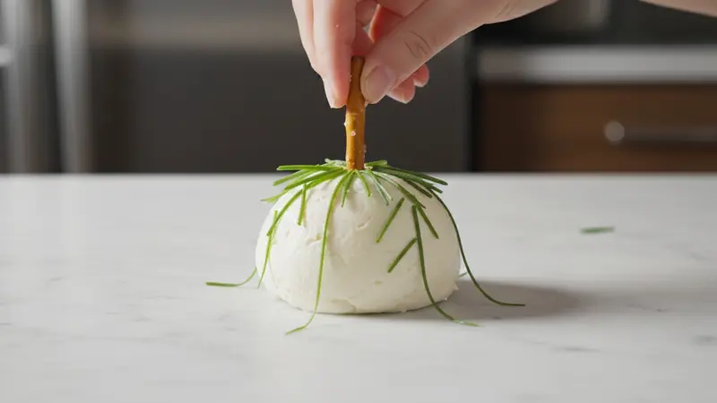 Add stem and decorate