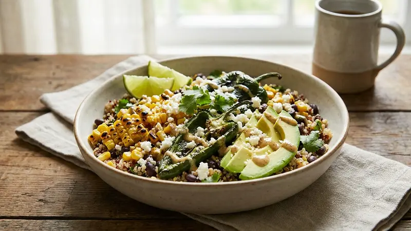 Quinoa and Black Bean Salad