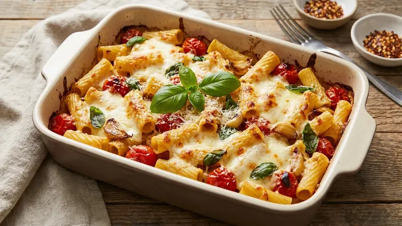 Sheet-Pan Baked Pasta