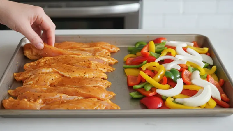 Arrange on sheet pan and roast