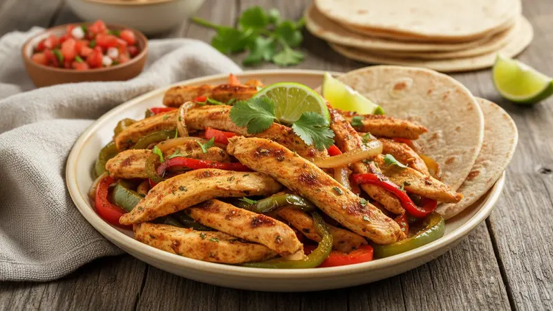 Sheet-Pan Chicken Fajitas for Sports Nights
