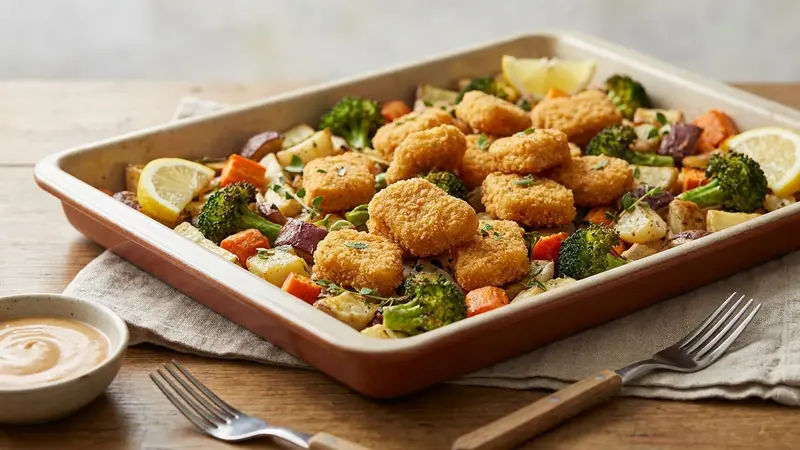 Sheet-Pan Chicken Nuggets