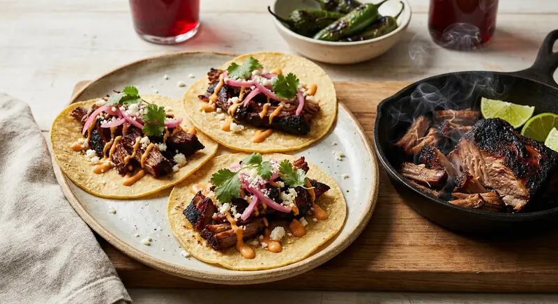 Smoked Carnitas Tacos