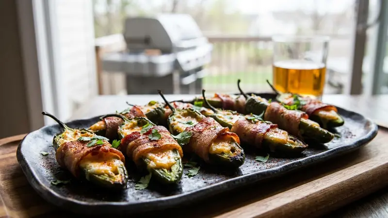 Smoked Jalapeno Poppers