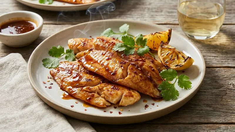 Smoked Tilapia Maple Chipotle