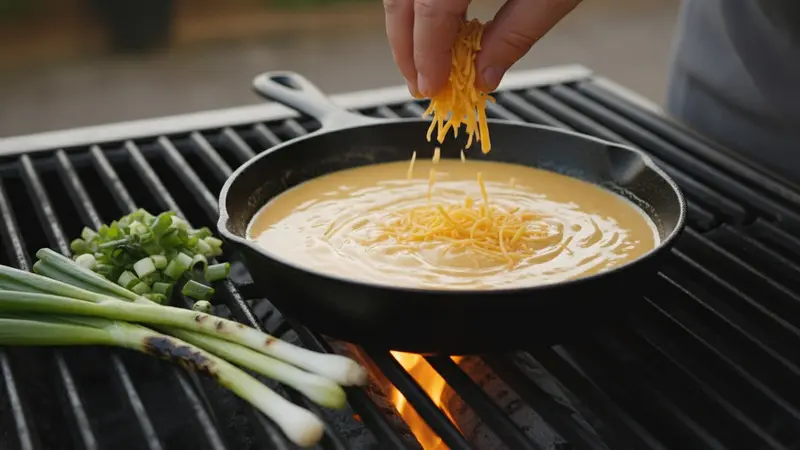 Melt in the cheese and finish