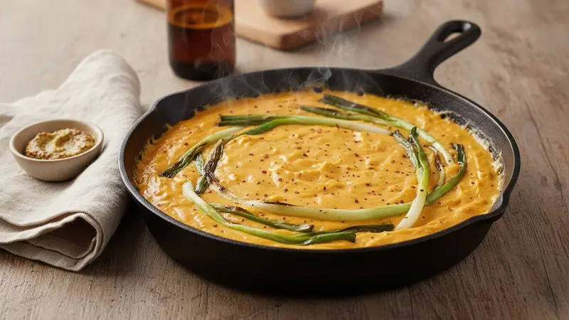 Smoky Grilled Beer Cheese Dip