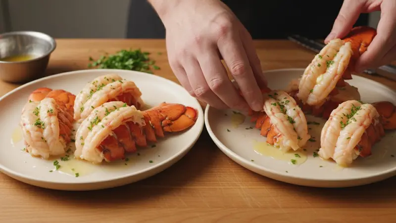 Serve and garnish