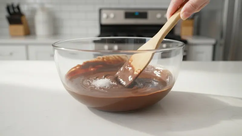 Melt the chocolate