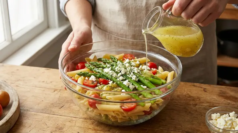 Assemble the salad