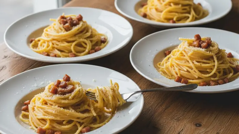 Traditional Carbonara Sauce