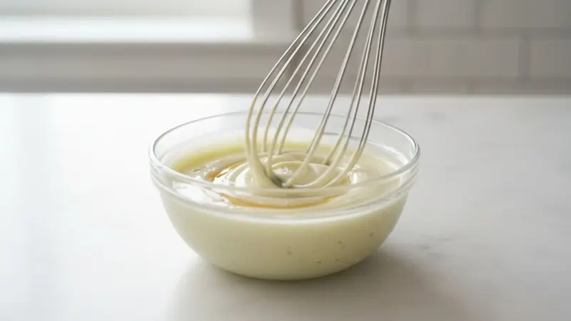 Whisk the lime-mayo dressing