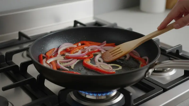Warm the turkey and build the filling