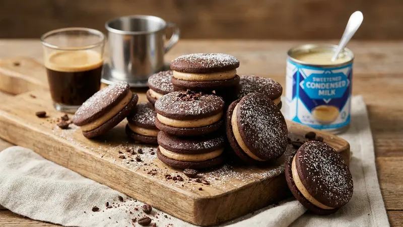 Vietnamese Coffee Cookies