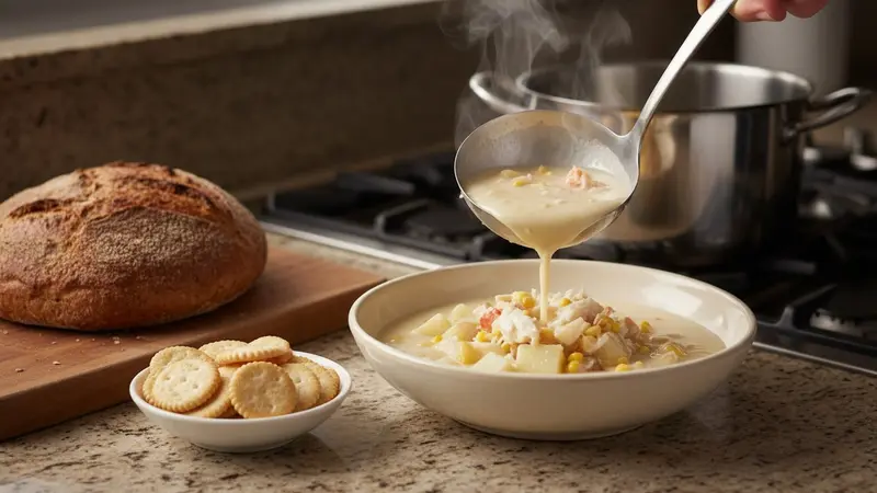 Serve warm