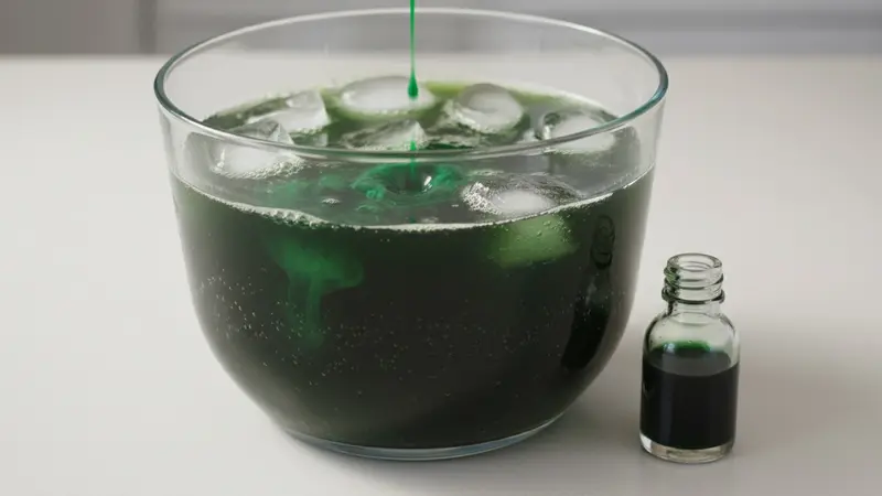 Combine juices and soda
