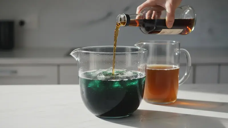 Add alcohol (optional) and separate servings