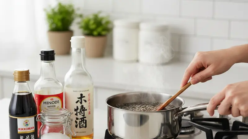 Make the tare (glaze)