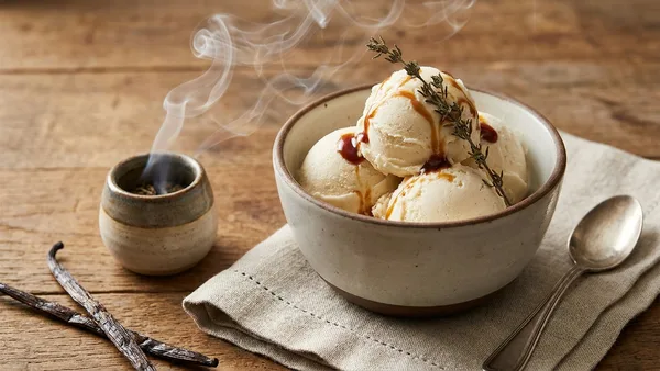 Smoked Vanilla Gelato