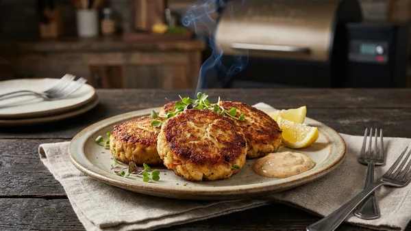 Smoked Crab Cakes