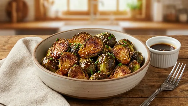 Air Fryer Brussels Sprouts