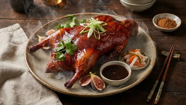 Smoked Cantonese Roast Duck