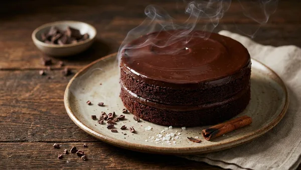 Smoked Chocolate Cake