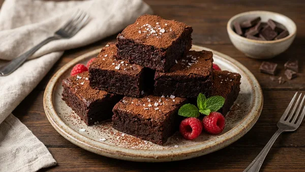 Vegan Fudgy Brownies