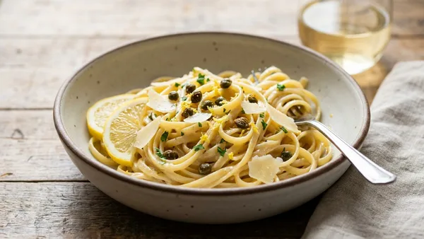 Lemon Garlic Butter Pasta