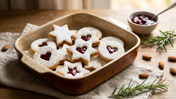 Linzer Cookies