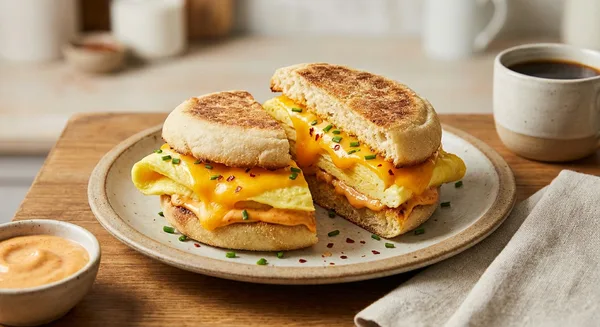 Egg Cheese English Muffin
