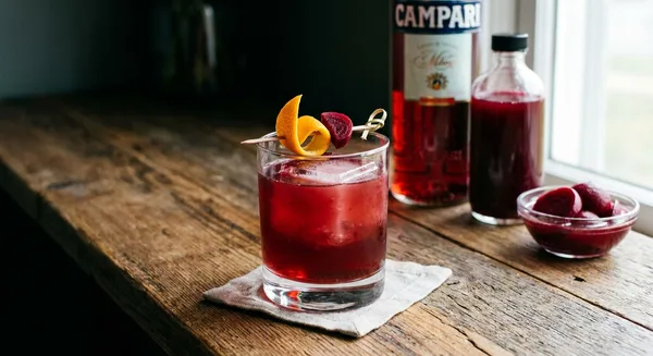 Shrub Beet Negroni