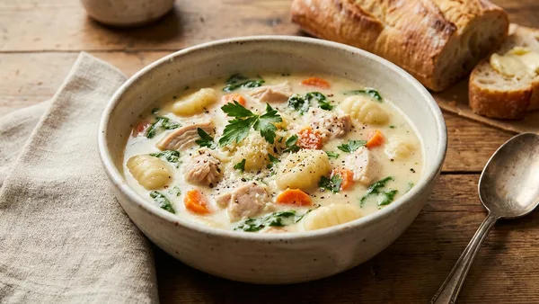 Chicken and Gnocchi Soup (Copycat Restaurant Style)