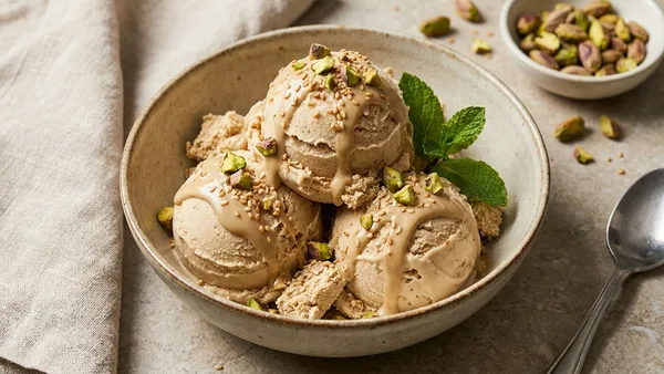 Tahini Halva Gelato