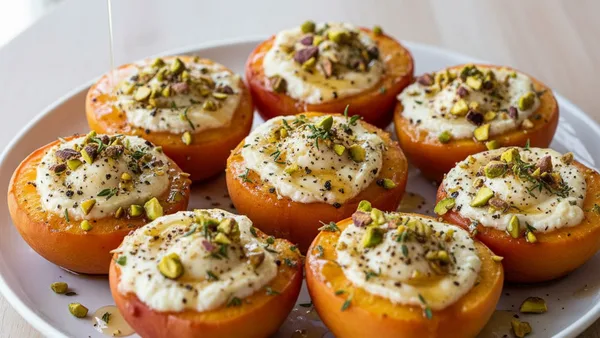 Stuffed Peaches