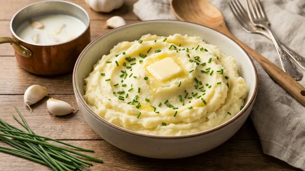 Foolproof Mashed Potatoes with Garlic and Chives
