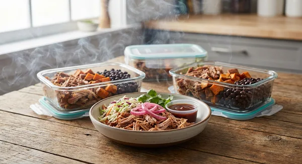 Smoked Pulled Pork Meal Prep
