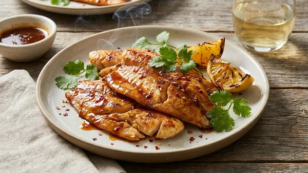 Smoked Tilapia Maple Chipotle