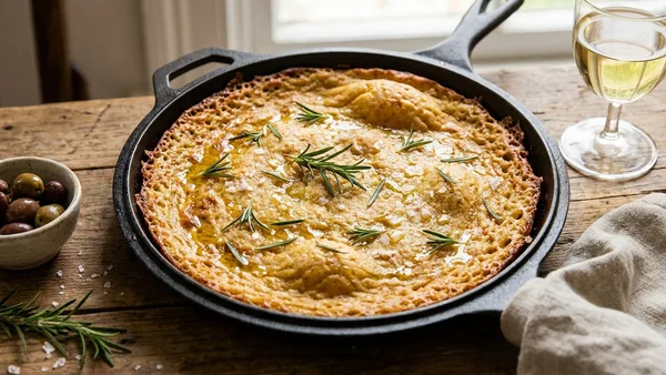 Socca Chickpea Flatbread