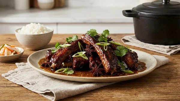 Braised Five-Spice Ribs