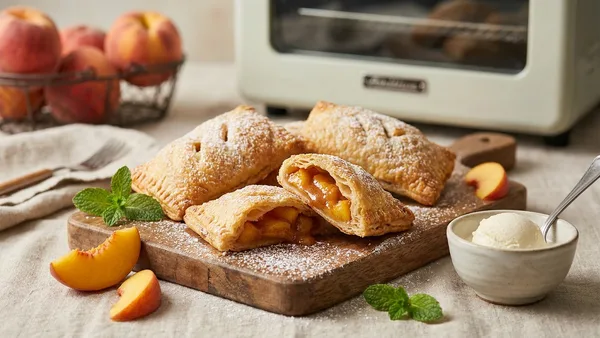 Air Fryer Peach Hand Pies
