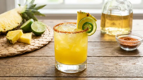 Spicy Pineapple Margarita