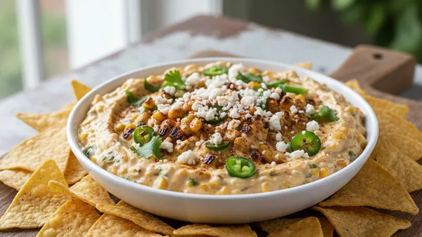 Flattop Grilled Street Corn Dip