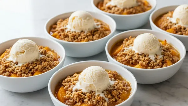 Peach Crisp
